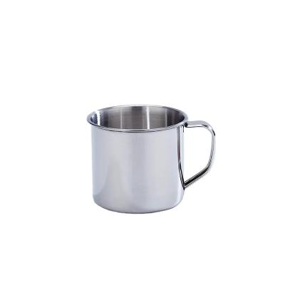 China Sustainable Drinks / Water / Coffee Cup Mug Mug With Handle Stainless Steel Mug For Camping 275ml Multiple Sizes Travel Mugs for sale