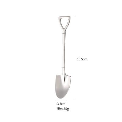 China New Creative Viable Ice Cream and Watermelon Scoop Set Metal Stainless Steel Scoop Ice Cream Scoop Cookie Scoop Shovel for sale