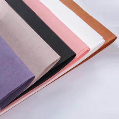 China Wholesale Biodegradable Fresh Flower Wrapping Paper Plain Colored Sheets Packaging Wrap Paper For Flower Bouquet for sale