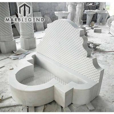 China Traditional natural stone garden wall fountains create a restful courtyard in a garden for sale