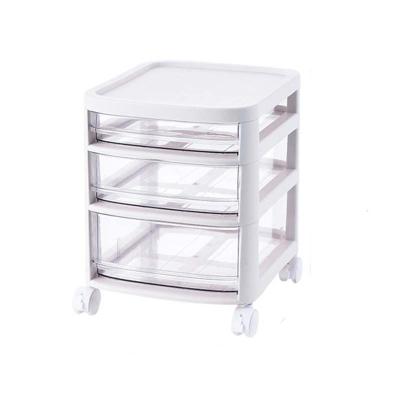 China Viable Vertical Desktop Stationery Storage Box Office File Storage Plastic Holder With Roll for sale