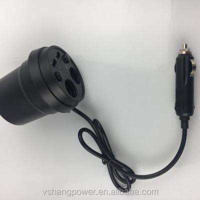 China Mobile Phone Tablet PC MP3 GPS New Design Car Cup Charger 3.4A Fast Charger With Display for sale