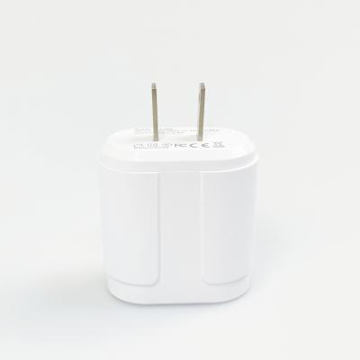 China High Quality Smart Phone 5V 2.4A USA EU Plug Dual USB Wall Charger For Power Bank/Smart Phone for sale