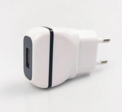 China Private Smart Phone Model 5V 1A USB Wall Charger With Fashion Unique Design Simple Port for sale