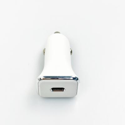 China Surge Protection New Product QC3.0 PD Fast Car Charger With Type-C Quick Charging for sale