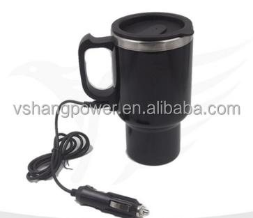 China Mobile Phone Best Selling Stainless Steel Passionate Travel Mug/Electric Coffee Mug with Car/USB Plug/Joyshaker Coffee Thermos Mug Passionate Mug for sale