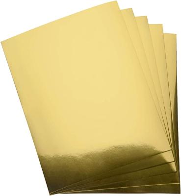 Cina ANTISTATIC Self Adhesive Gold Aluminum Foil Sticker Paper Sheets in vendita