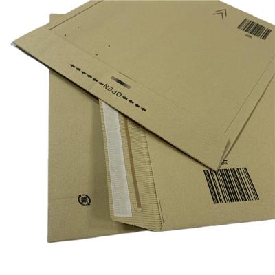 China Biodegradable Strong Adhesive Glue Eco-Friendly Custom Cushioning Printed Honeycomb Recyclable Paper Padded Mailer Postage Mailing Envelopes Bag à venda