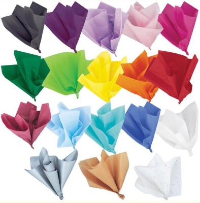 中国 18g Solid Color Waterproof Gift Wrapping Tissue Paper 500 A Ream 販売のため