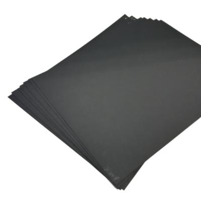 Chine Hot Sale 180gsm 300gsm 70x100cm Waterproof Thick Black Virgin Wood Pulp Paper / Cardboard Sheet à vendre