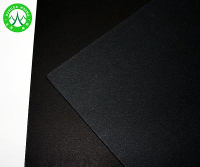 China China Supplier Anti-Bend Virgin Laminated Wood Pulps Black Cardboard For Photo Album Te koop