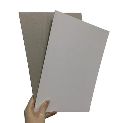 China 650gsm 900gsm 1200gsm Gray Back 2mm Thickness 2mm Duplex Moisture Proof Coated Board à venda