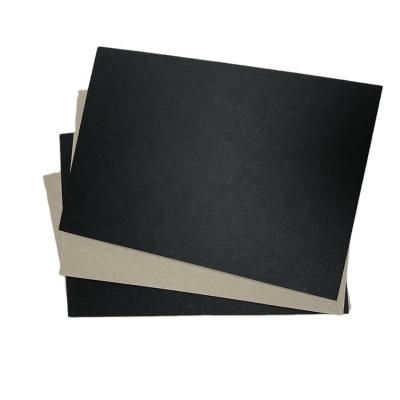 Κίνα Anticurl Solid Gray Back Black Cardboard 2mm/2.5mm/3mm Cardboard Factory προς πώληση