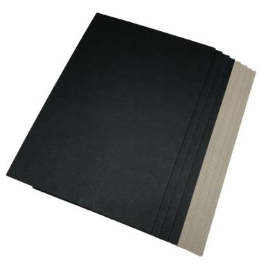 China High Grade Rigid Black Paper Coated Duplex Panel Gray Back 31*43 Inches Anti Curl Te koop