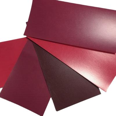 Cina Moisture Proof Colored Soft Touch Paper / Velvet Soft PVC Matched Textured Paper For Jewelry Boxes in vendita