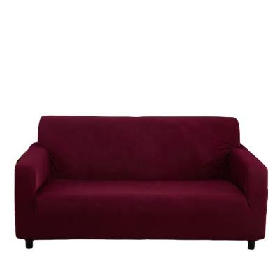 China New Design Sofa Cover Polyester Fiber Velvet Sofa Cover In Living Room Sofa Very Comfortable Slip On Covers for sale