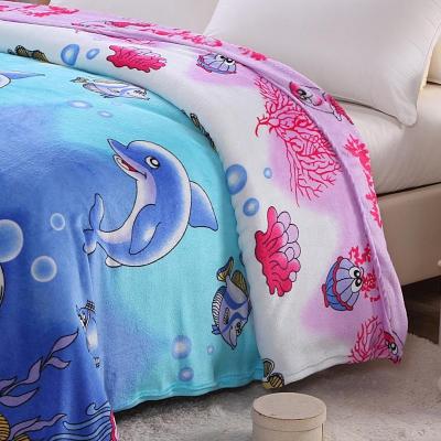 China 150*200cm Super Soft Flannel Blanket Fleece Fabric Hot Selling Cheap Wholesale Flannel Fabric for sale