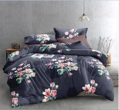 China G6016 Hotsale plain 100% polyester twill or brushed peach skin microfiber printed fabric for bedsheet for sale