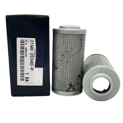 China Wholesale Accessories Engineering Machinery And Equipment Cartridges Hydraulic Oil Filters 3106-20340-P 3 - series bus for sale