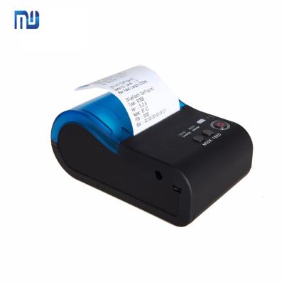 China 58mm black and white lightweight portable mini thermal printer suitable for various fast and clear label receipt printing for sale