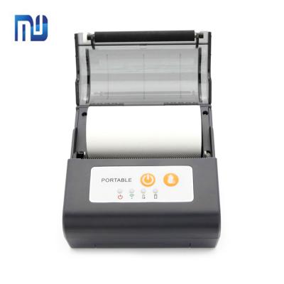 China USB 80mm black and white wireless mobile printer thermal receipt printer for sale