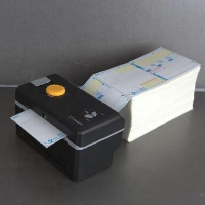 China 4inch ticket thermal printer black mark black and white printer with auto cutter compact lightweight printer for sale