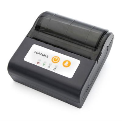 China Black and White Mobile 80mm Printer Wireless Barcode Printer for sale