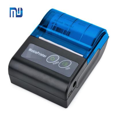 China Mini Printer Black And White Portable Wireless USB 58mm Port Cheap Thermal Receipt Printer for sale