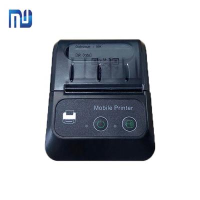 China 2inch Mobile Mini Printer Wireless Barcode Printer Black And White for sale