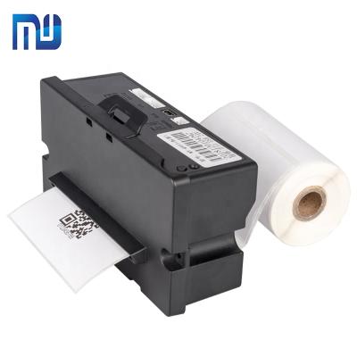 China 80mm Black Self Service System Printer Kiosk Thermal Labeling Printer With Auto Cutter for sale