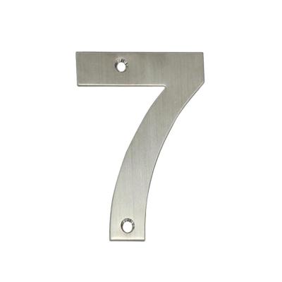 China Modern stainless steel numbers for gate and any public buildings for sale