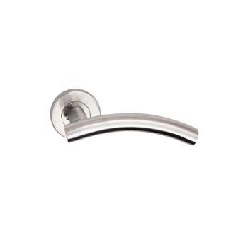 China Modern stainless steel door lever handle for sale