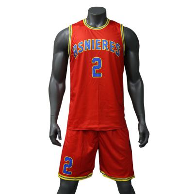 China Antibacterial Cheap Custom Sublimated Best Basketball Reversible Design Basketball Jersey Latest Basketball Tank Top for sale