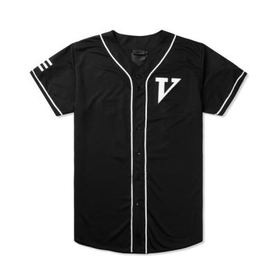 China Baseball Wear Antibacterial Wholesale Sport Plus Size Team Baseball Jersey for sale