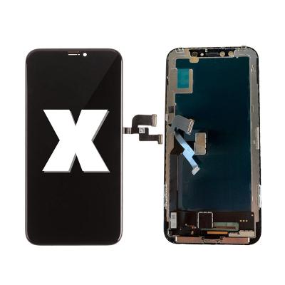 China Broken Fix Phone Screen Factory Price LCD Mobile Display Screen With Touch Digitizer Display Touch LCD For Iphone X for sale