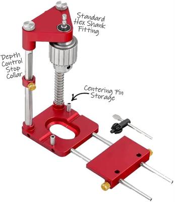 China Portable Wood Drilling Type Woodworking Drilling DRILL BENCHMARK Belt Positioner for sale