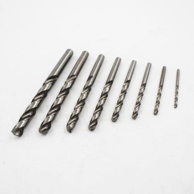 China M2 twist drill high speed steel metal plate opening straight shank stainless steel alloy metal drilling twist drill bits for sale