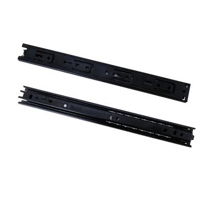 China Traditional Full Extension Channel Telescopic Steel Iron Drawer Running Track for sale