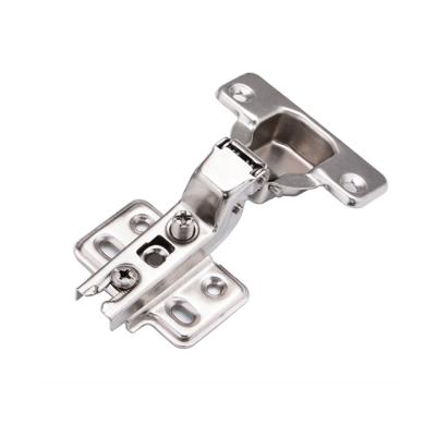 China 60 Gram Kitchen Cupboard Hinges Adjustable Screw Fit Nickel Dish Fittings for sale