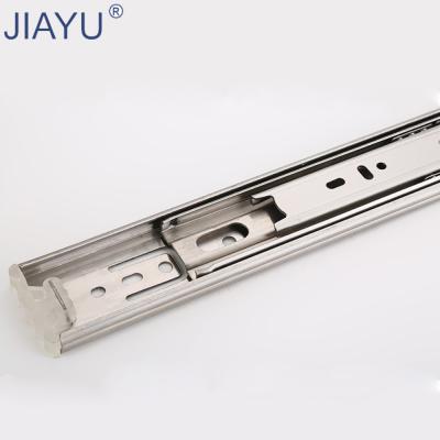 China JIAYU Hardware Factory Modern 45mm Hign Quality SUS 201 Stainless Steel Drawer Slide for sale