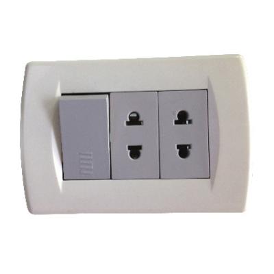 China China Suppliers Electrical Switch Socket Wall Switch And Socket 118*72mm for sale