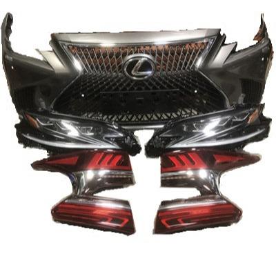 China ABS applicable to Lexus ls500h 2016-2020 upgrade and modification of front bumper headlights and taillights, original factory in for sale