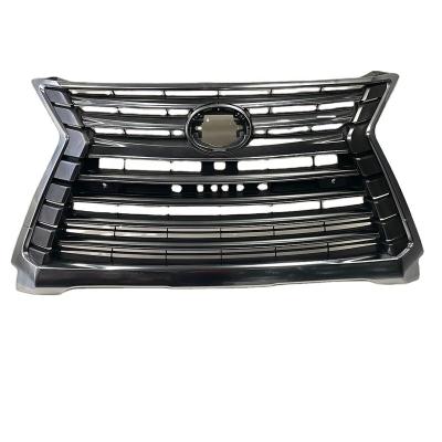 China ABS Fit 2018-2021 Lexus LX570 Grille Car Grill Big Surround Front Bar Set Retrofit Upgrade for sale