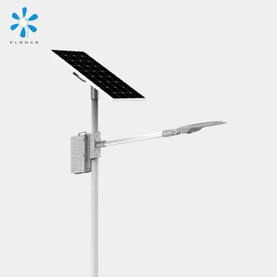 China ROAD IP65 Warranty Battery On Post 10~40W 6M Pole Outdoor Led Solar Street Light for sale