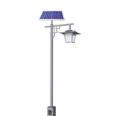 China Garden Outside Pathway Landscape Lamp Powerful Led Outdoor Solar Garden Post for sale