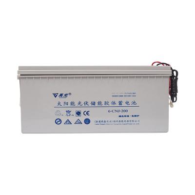 China Street Light Lead Acid Battery AGM 12v 200ah Solar Battery VRLA Energy Storage Battery for sale