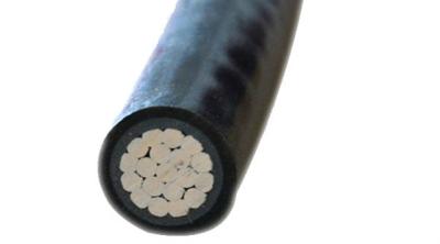 China Cable de aluminio negro impermeable de alto voltaje de ABC XLPE en venta