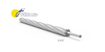 China 2AWG Greeley Azusa Canton Silver Aluminum Alloy Conductor AAAC Conductor for sale