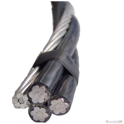 中国 Aluminum ABC Cable XLPE PVC Insulated 4*16mm2 ABC Cable 販売のため