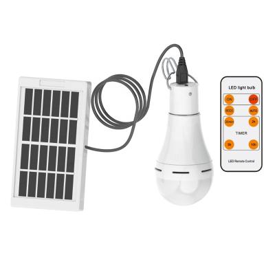 China High quality low price smart remote control solar garden light bulb for saleR70 for sale